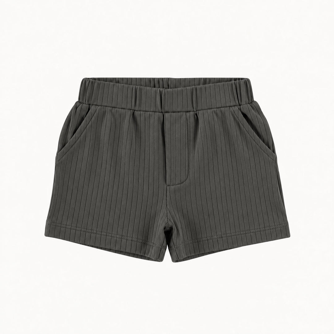 PREORDER relaxed short | beluga | woods rib