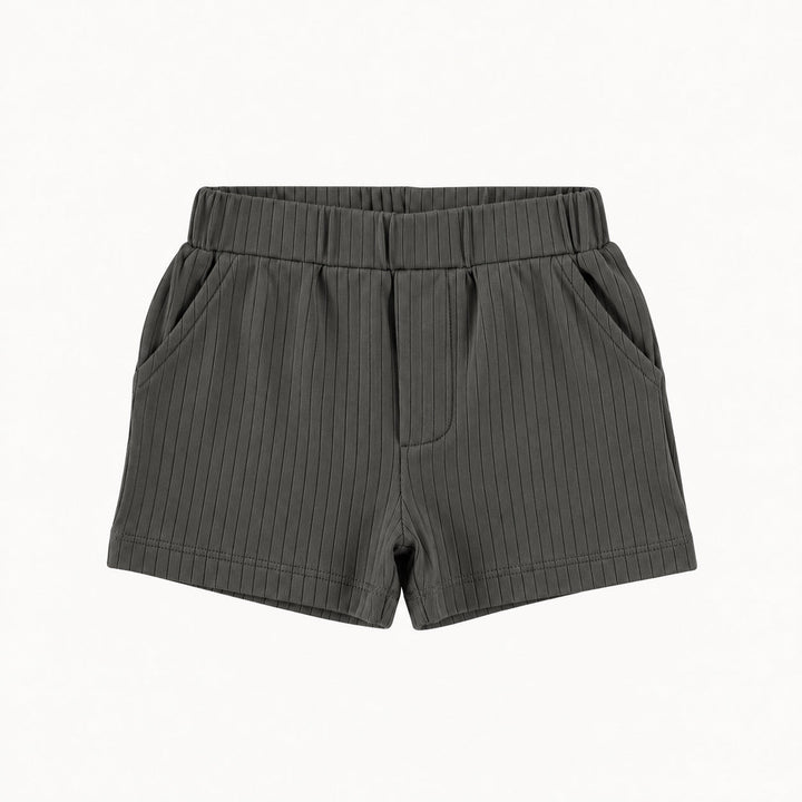 PREORDER relaxed short | beluga | woods rib