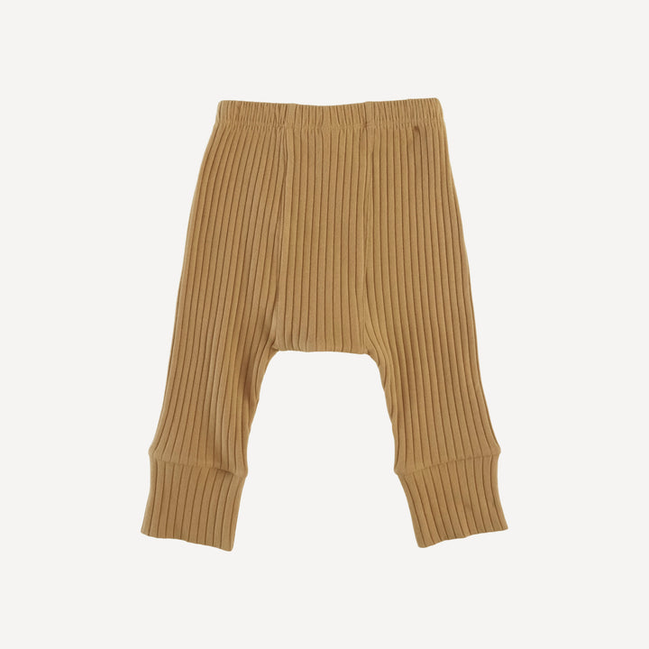 classic panda pant | apple cinnamon | organic cotton wide rib