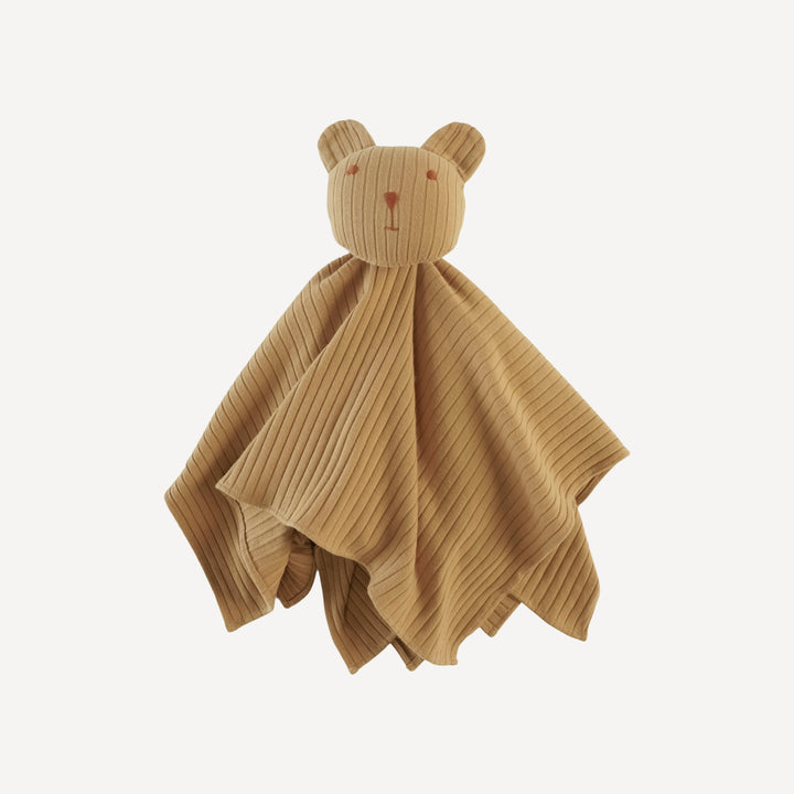 bear mini swaddler | apple cinnamon | organic cotton wide rib