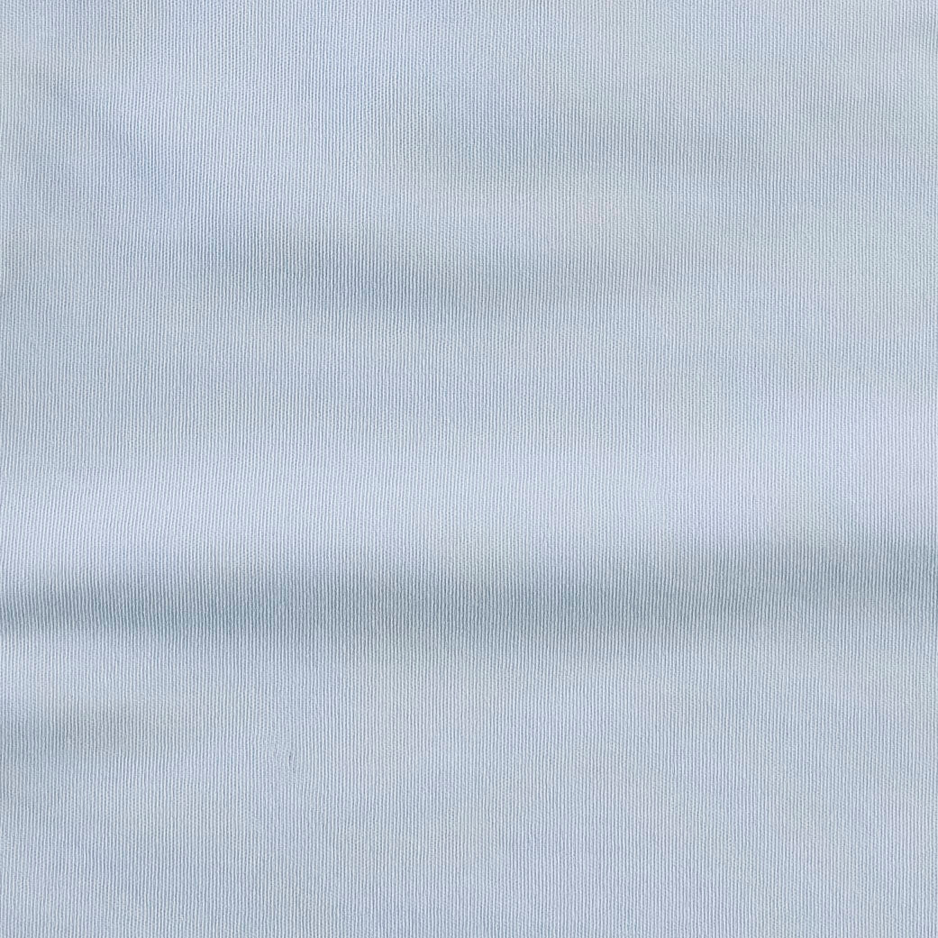 short sleeve ringer tee | arctic blue | organic cotton interlock