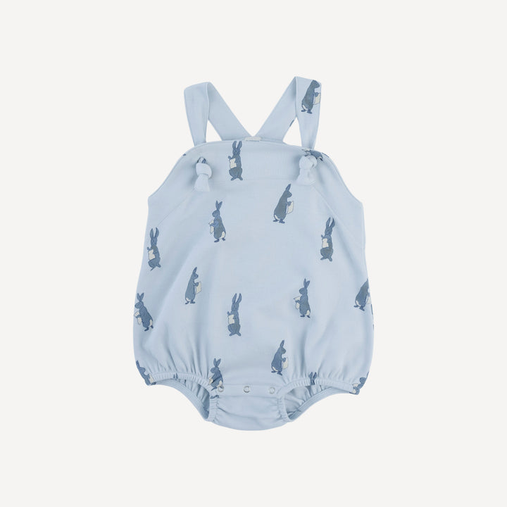knot tie country bubble | arctic rabbit | organic cotton interlock