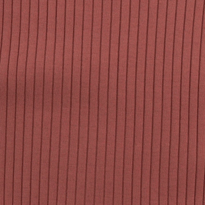 PRESALE long sleeve peter pan tee | auburn | organic cotton wide rib