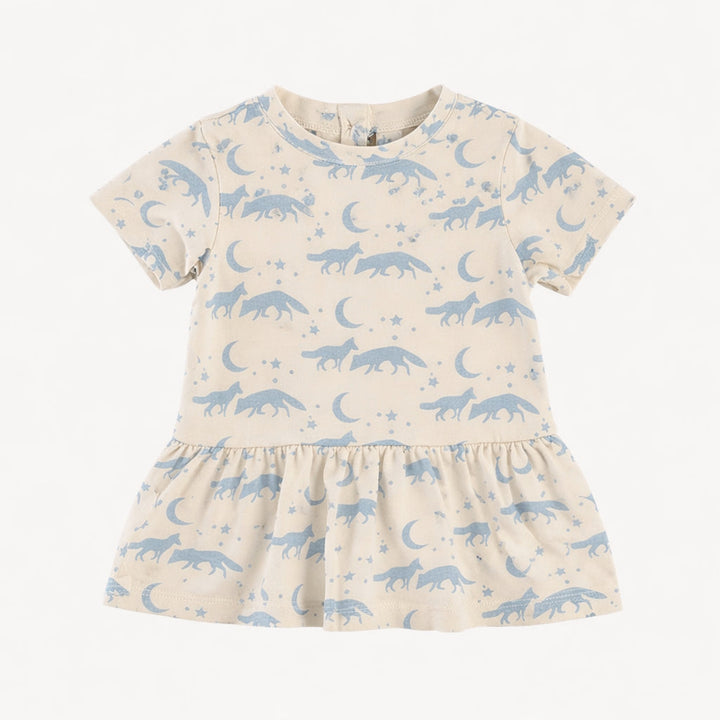 short sleeve kate top | coyote moon | organic cotton interlock