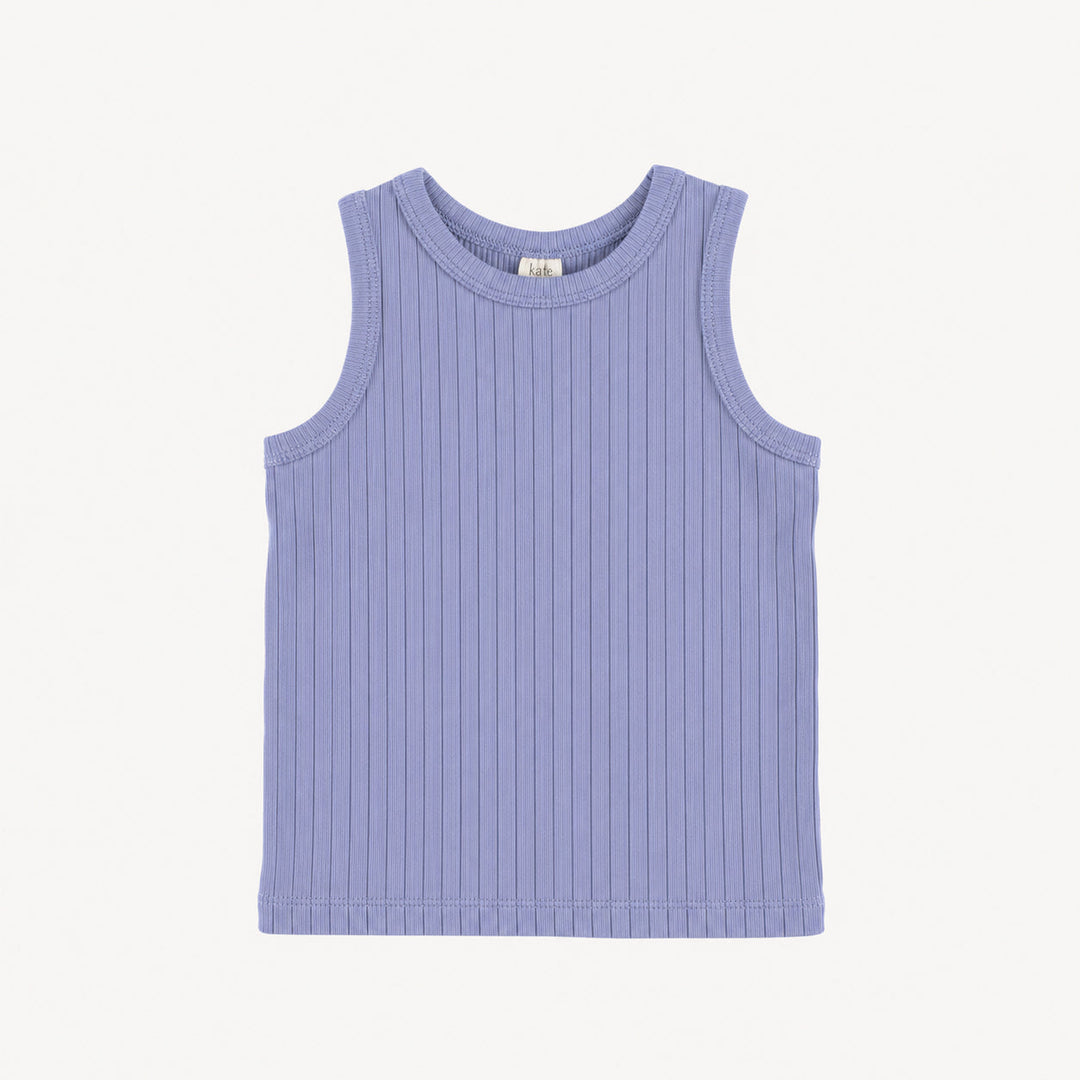PREORDER skinny tank | hydrangea | woods rib