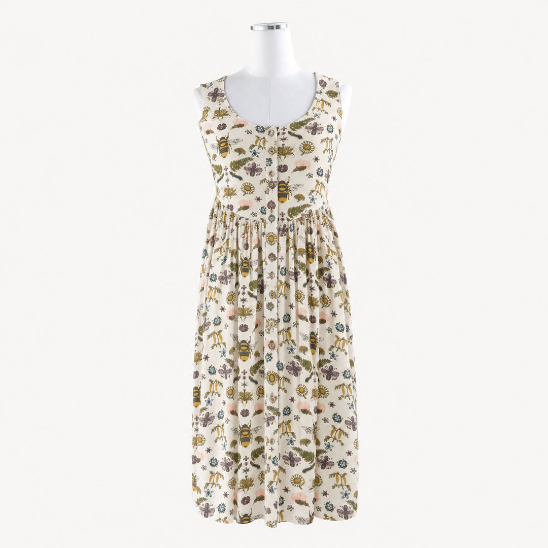 PREORDER womens sleeveless emma dress | litho bee | modal