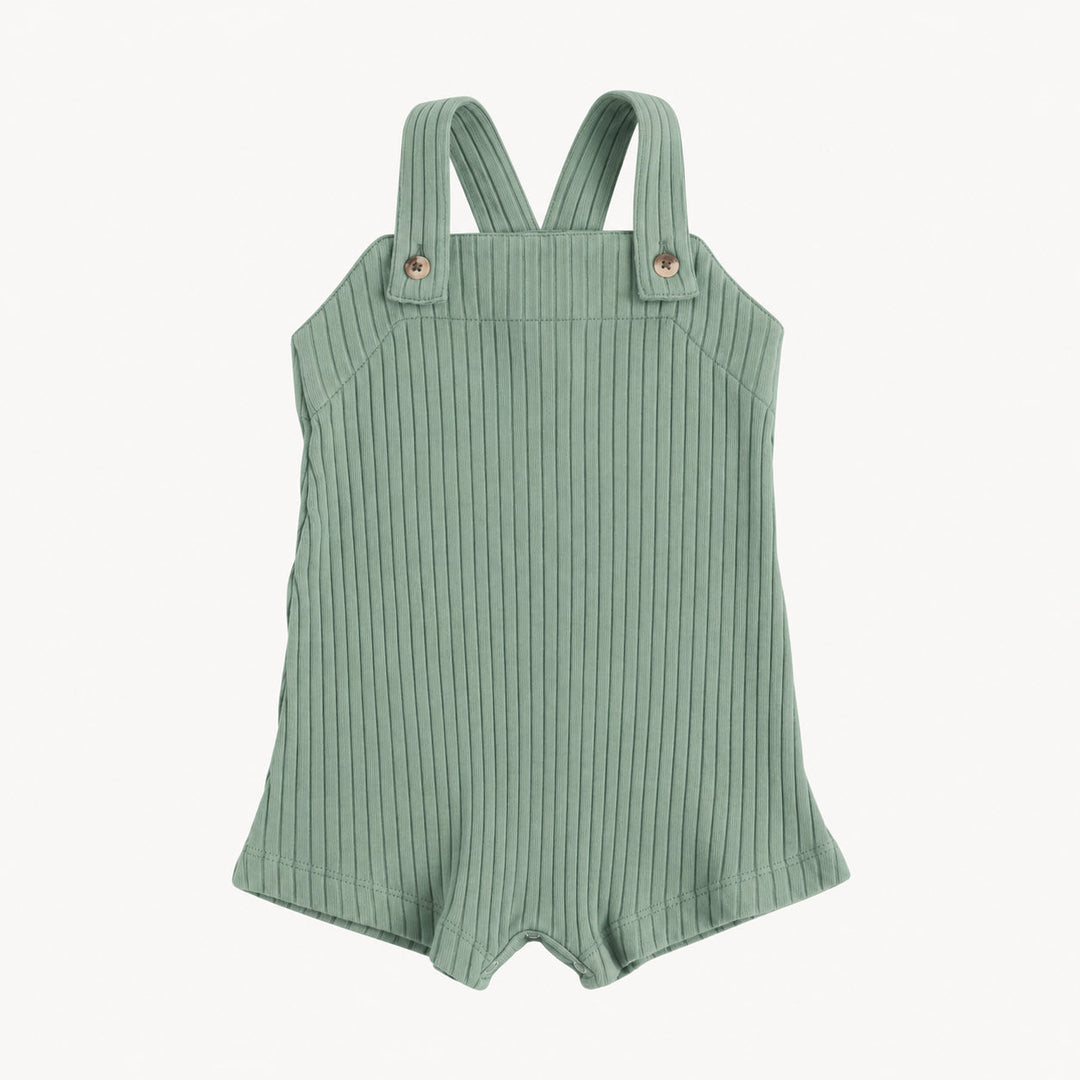 PREORDER country shortie | jadeite | organic cotton wide rib