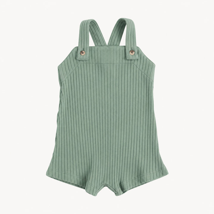PREORDER country shortie | jadeite | organic cotton wide rib