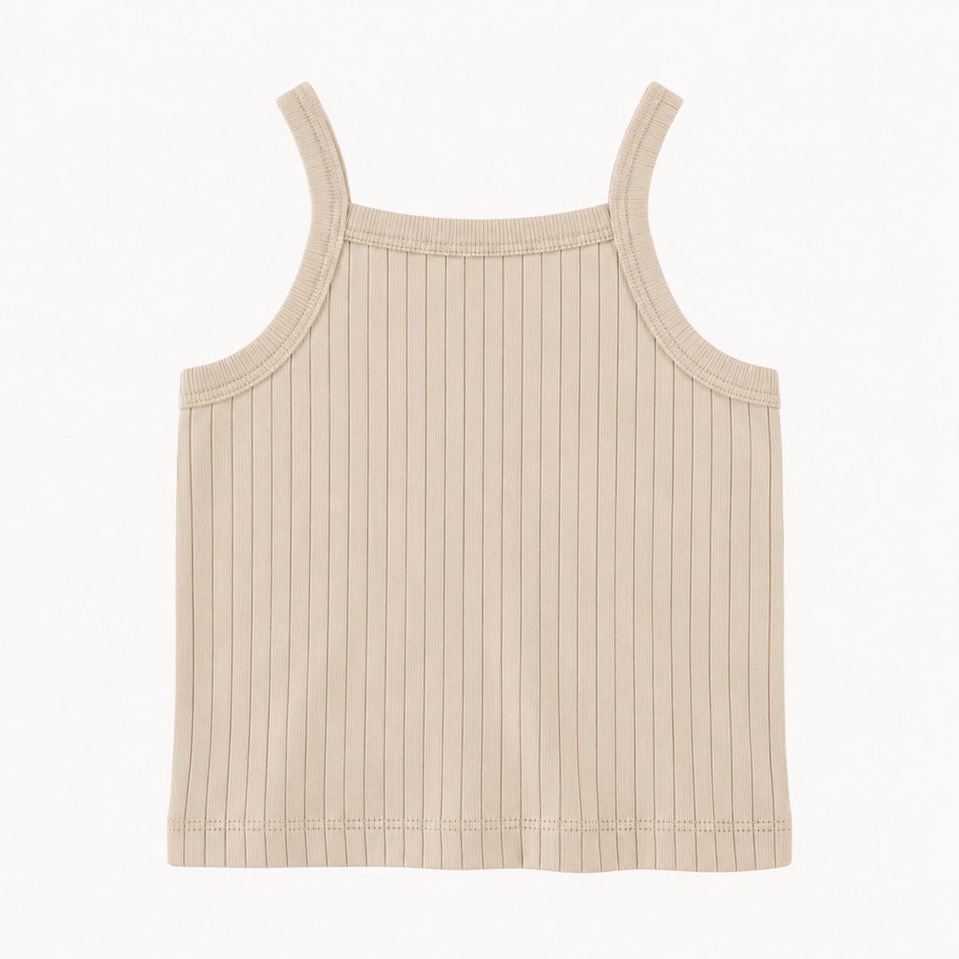 PREORDER nina tank | oatmeal | woods rib