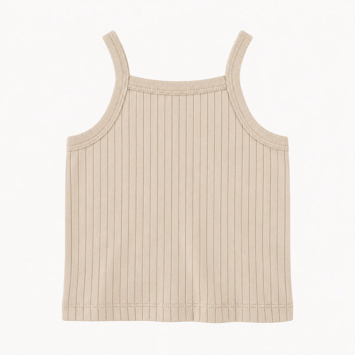 PREORDER nina tank | oatmeal | woods rib