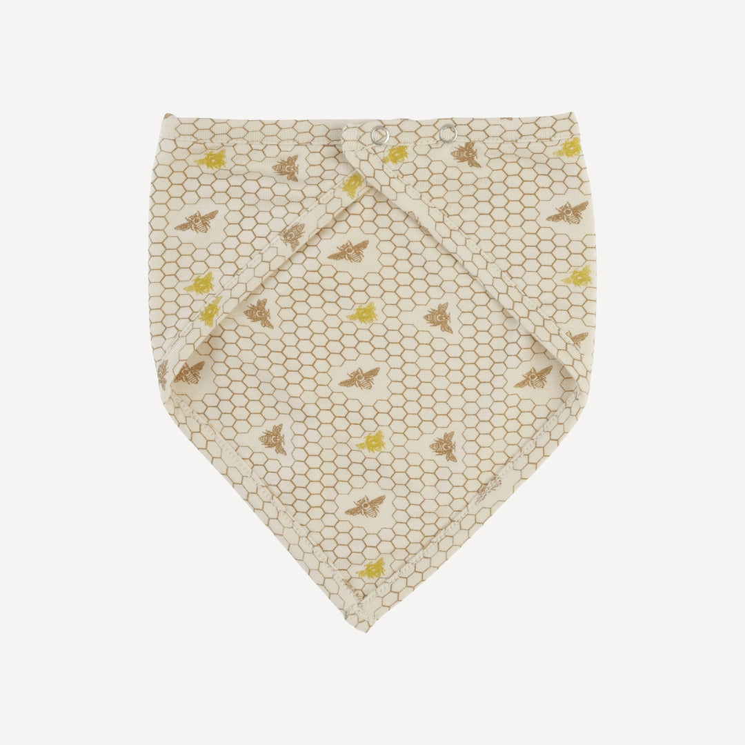 bandana bib | spring honeycomb | modal