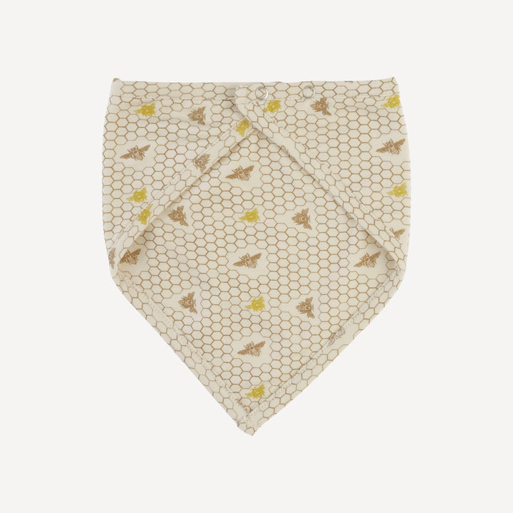 bandana bib | spring honeycomb | modal