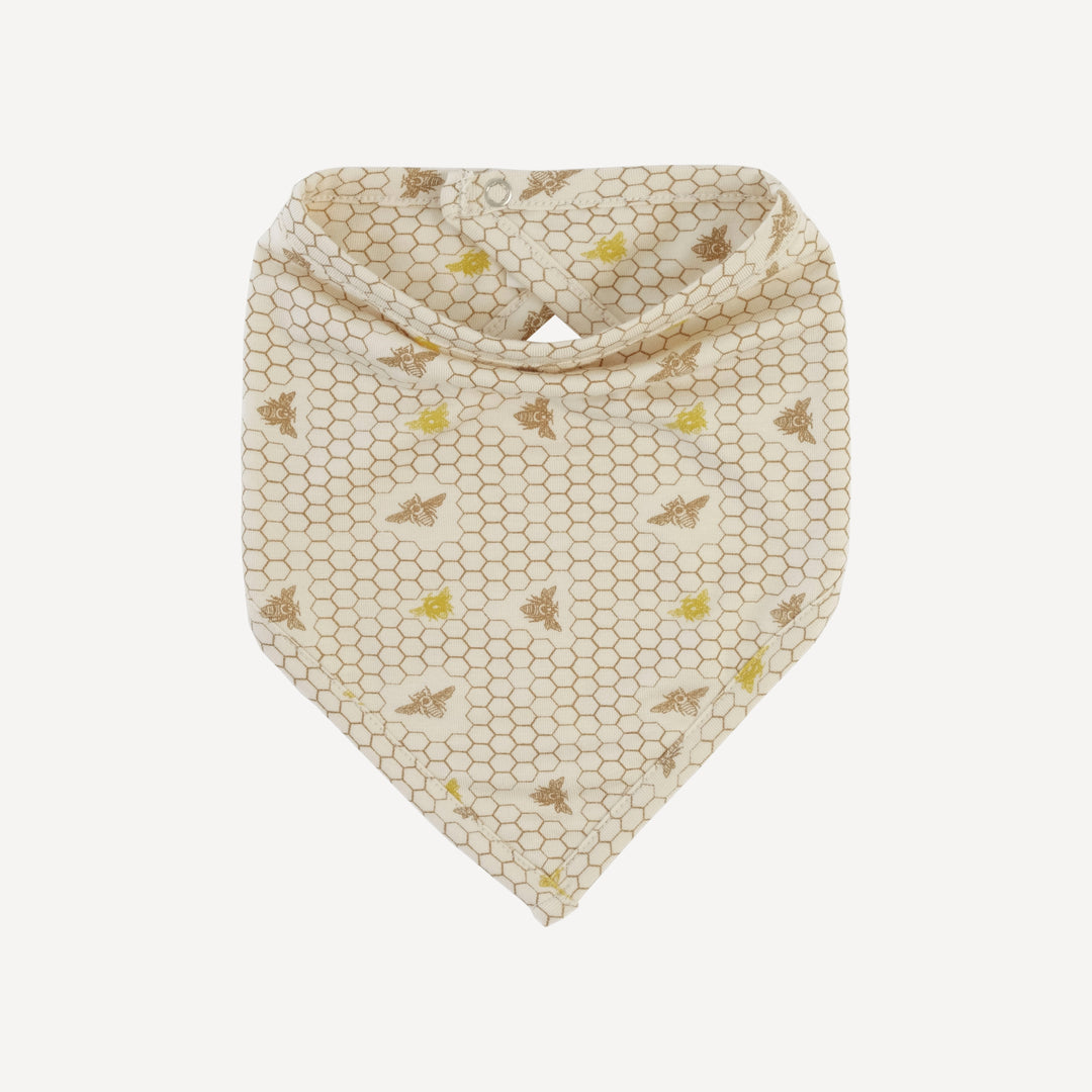bandana bib | spring honeycomb | modal