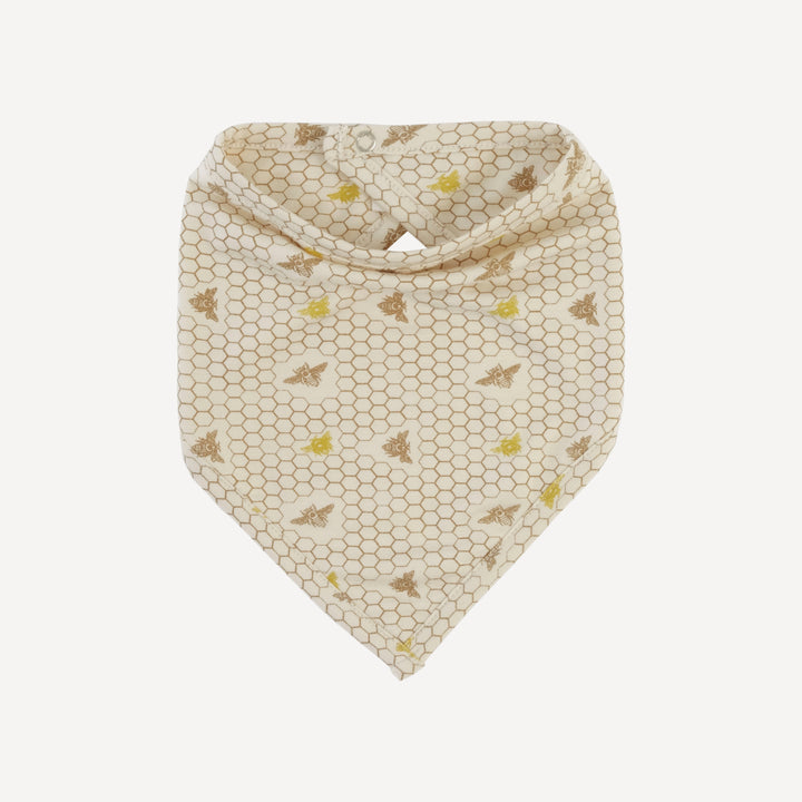 bandana bib | spring honeycomb | modal
