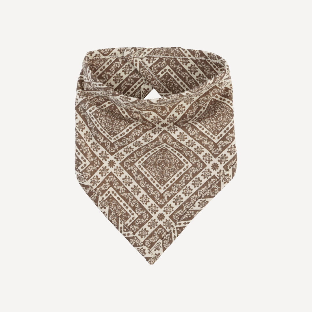 bandana bib | stone bandana | organic cotton jersey