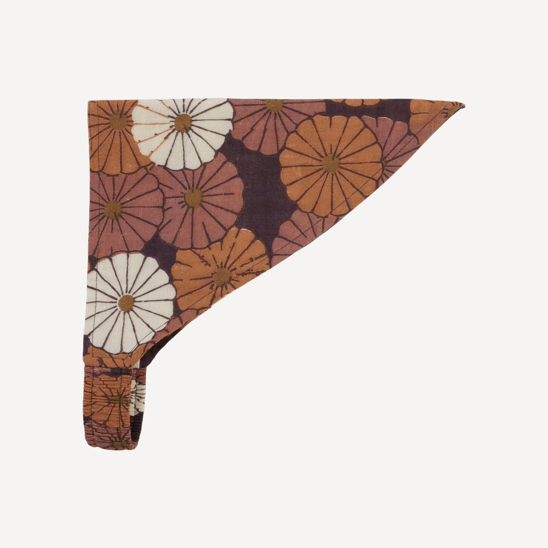 bandana headband | vintage daisy | organic cotton gauze