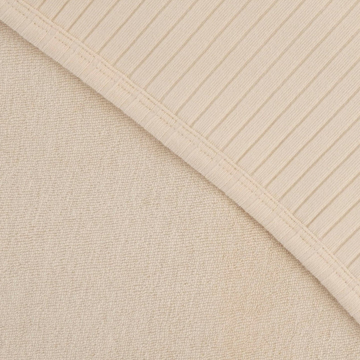 bear ear towel | oatmeal | organic cotton terry
