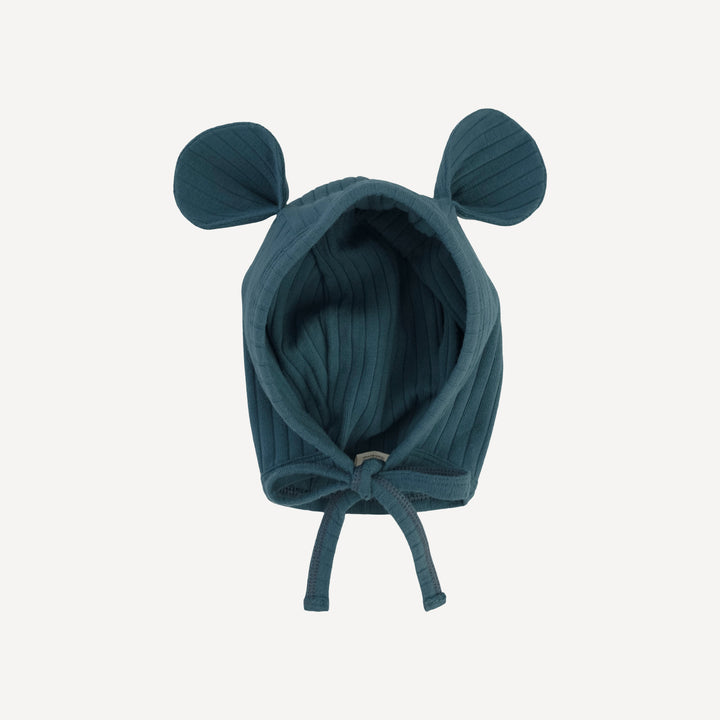 bear hat | tapestry | organic cotton wide rib