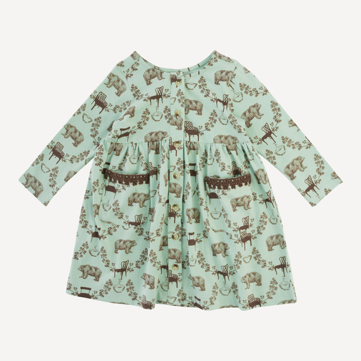 drew dress | bears & chairs | organic cotton jersey