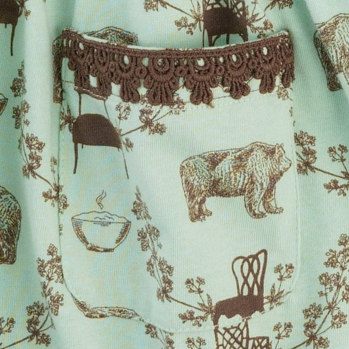 drew dress | bears & chairs | organic cotton jersey