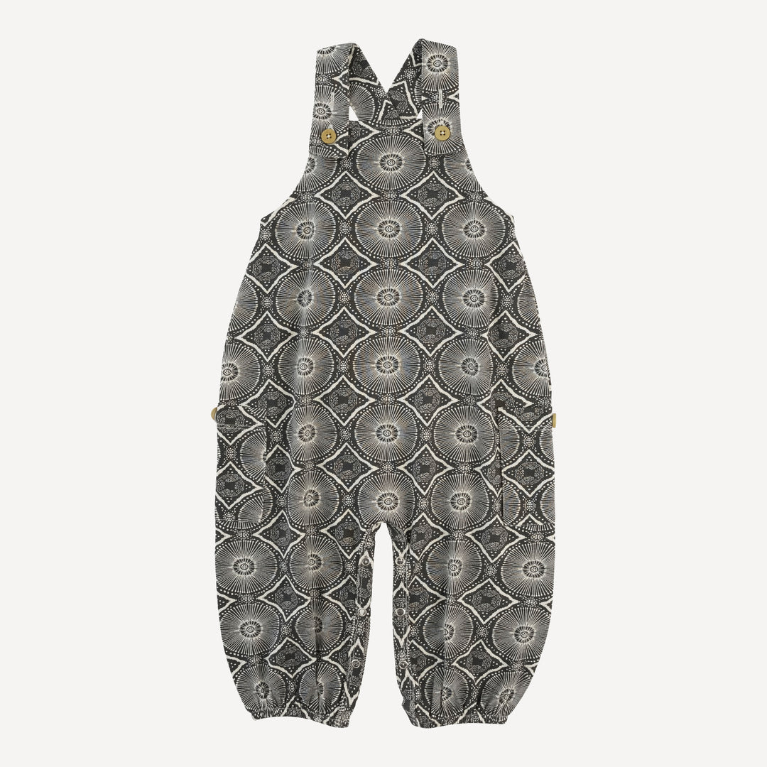 gathered bubble pocket overall | beluga batik | modal