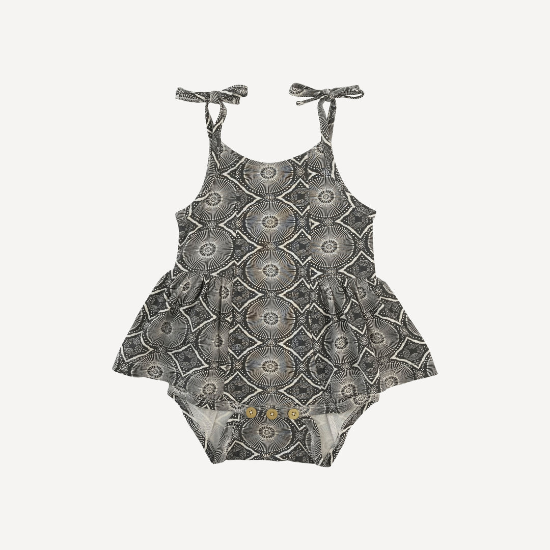 spaghetti tie ballerina bubble | beluga batik | modal