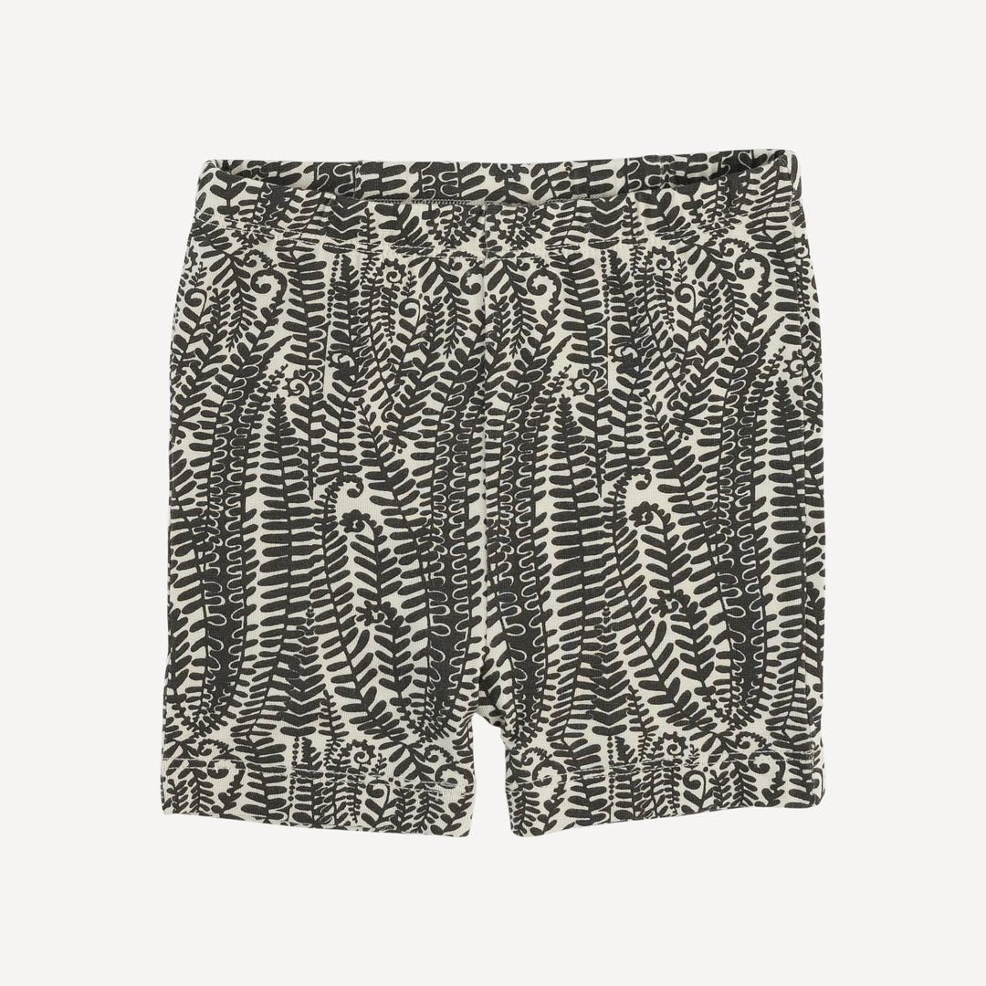 short sleeve crew neck pj set | beluga fern frond | modal