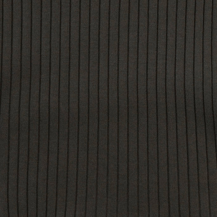 long sleeve lap neck bodysuit | beluga | organic cotton wide rib