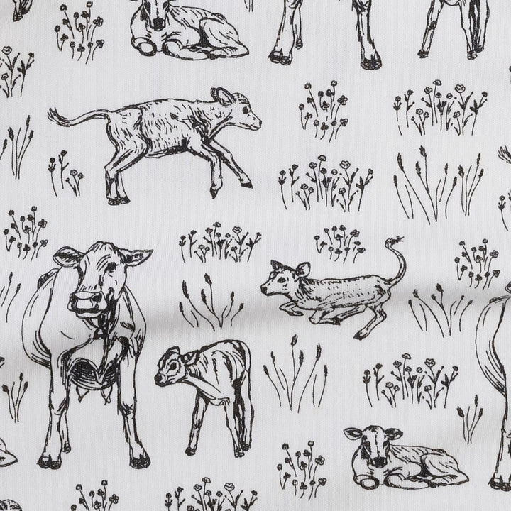 colette dress | black cow pasture | organic cotton interlock