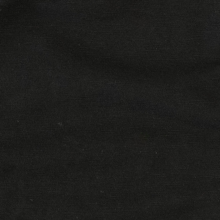 short sleeve ringer bodysuit | black | organic cotton slub