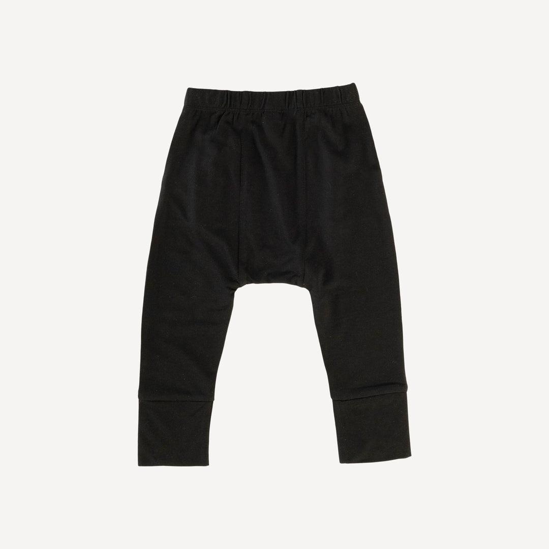 classic pocket panda pant | black | lenzing modal
