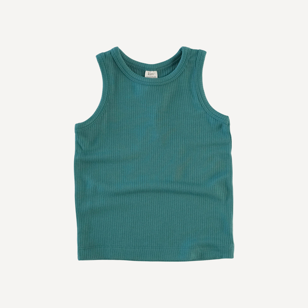 skinny tank | blue cypress | modal skinny rib