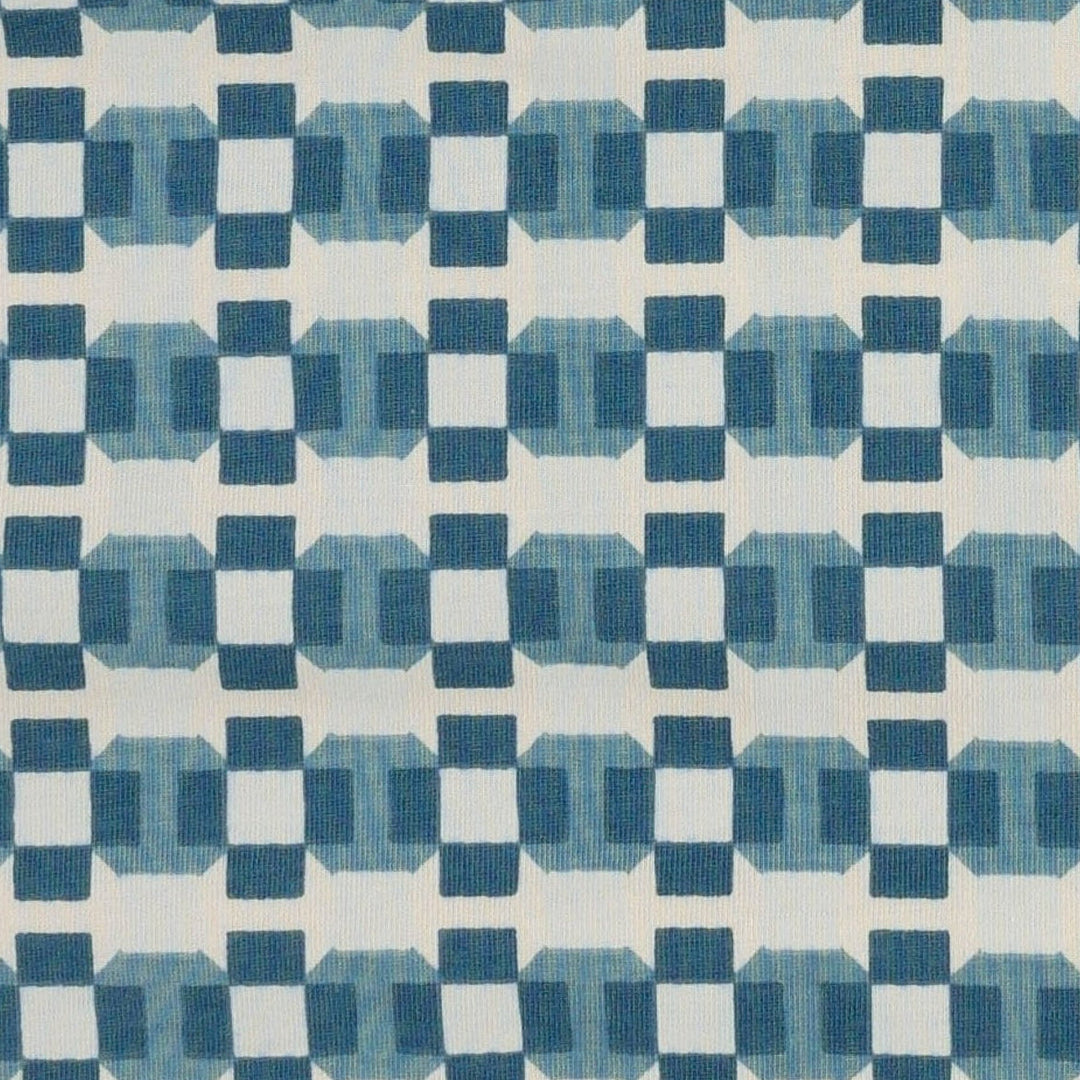 oliver bubble | blue graphic | organic cotton jersey