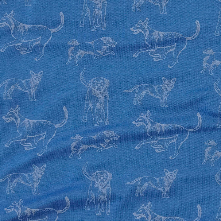 boxer set of 2 | blue mutts | bamboo