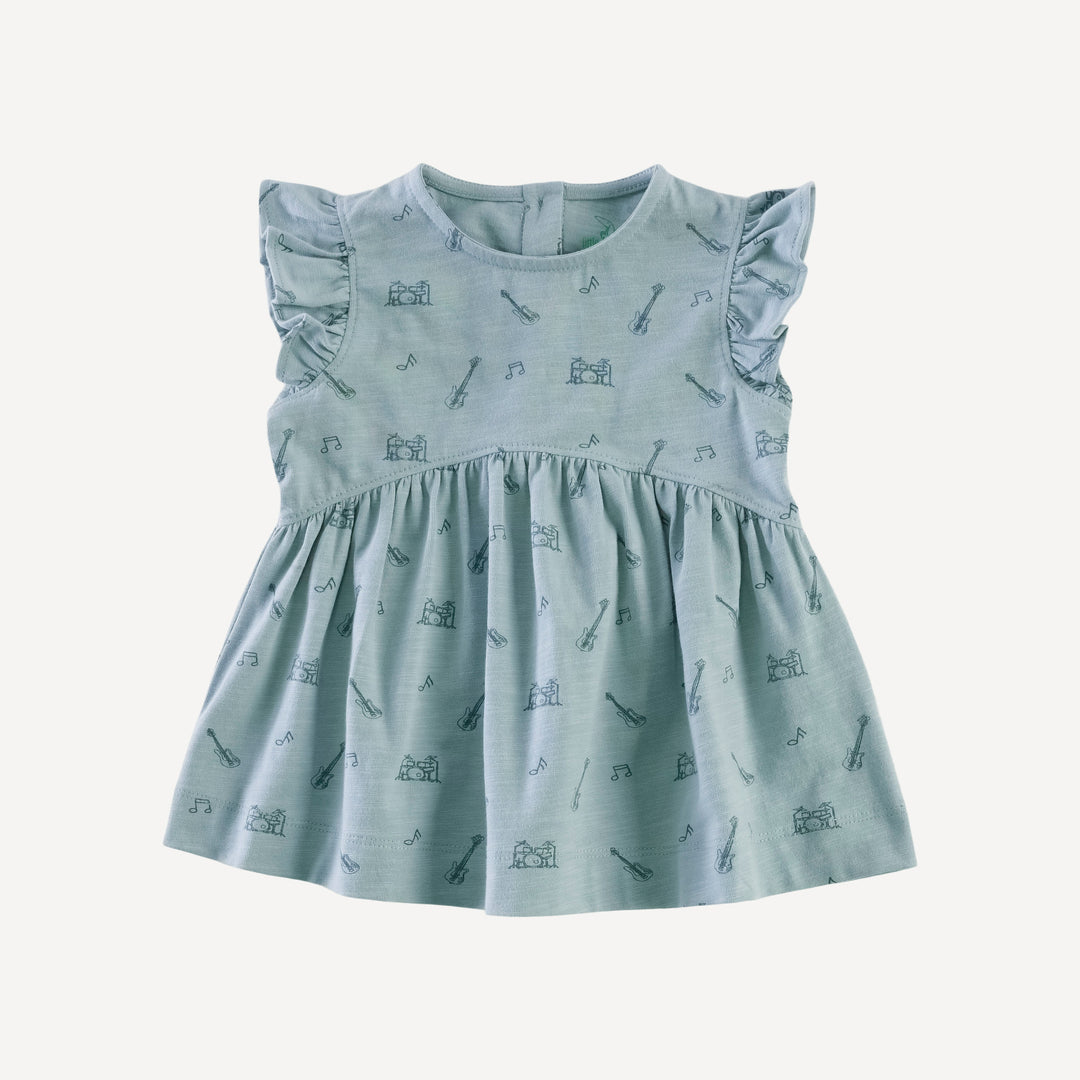 sleeveless lola set | blue smoke music | organic cotton slub