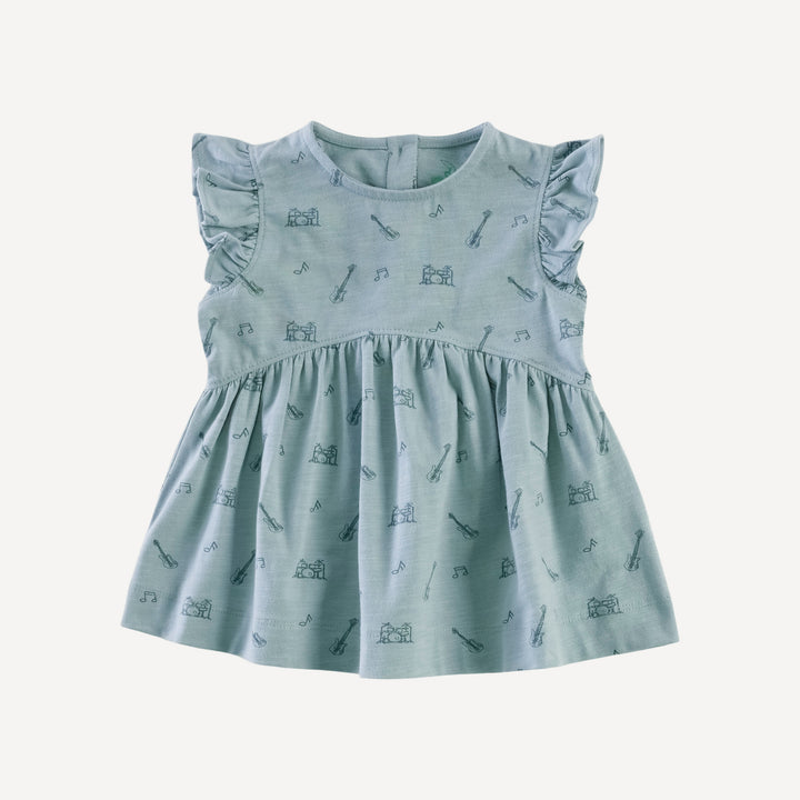 sleeveless lola set | blue smoke music | organic cotton slub