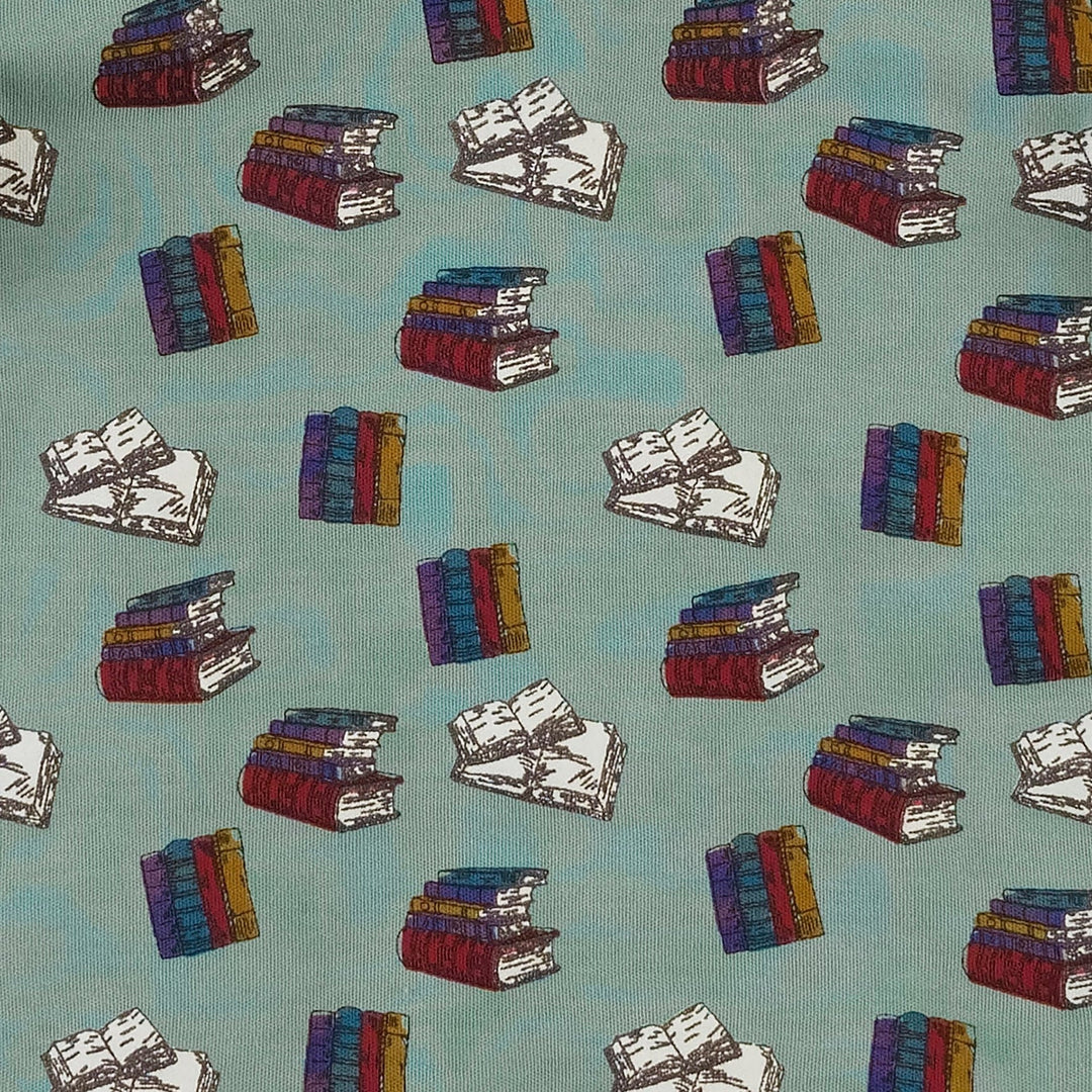 classic panda pant | books | organic cotton interlock