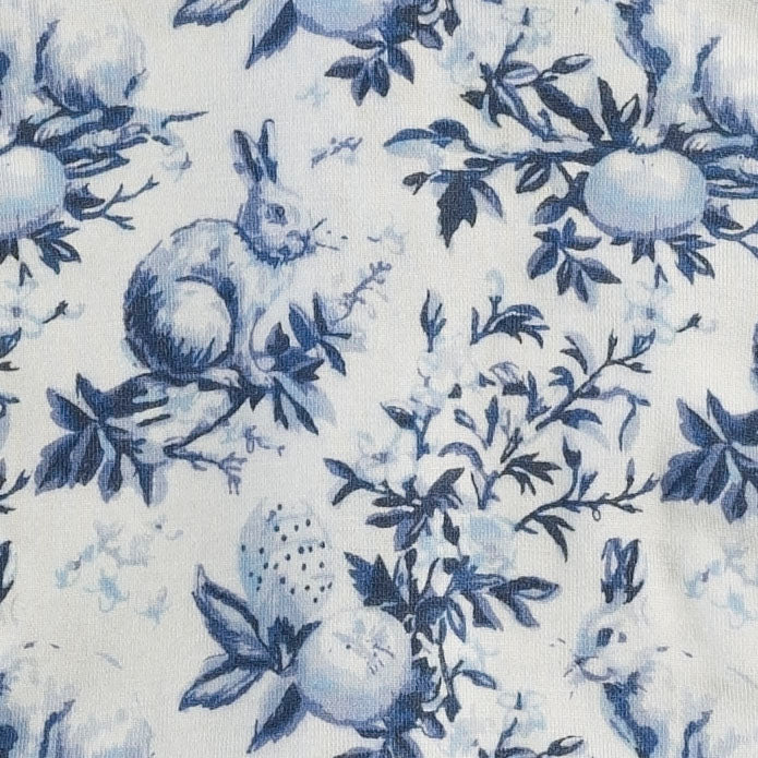 short puff sleeve prairie dress | bunny floral | bamboo