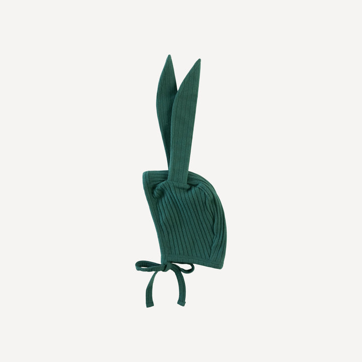 bunny hat | rain forest | organic cotton wide rib