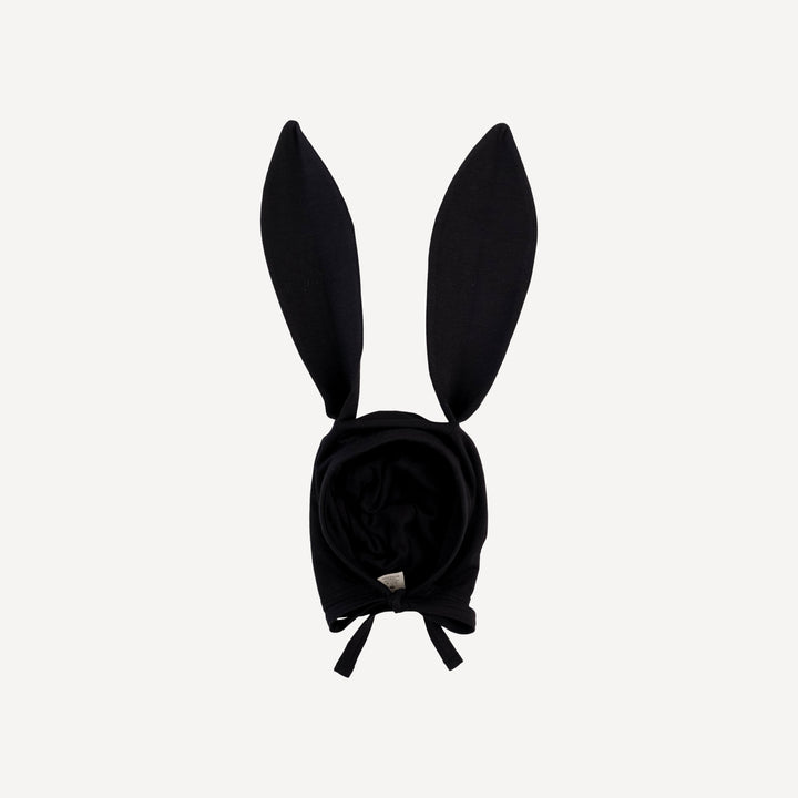 bunny hat | black | bamboo