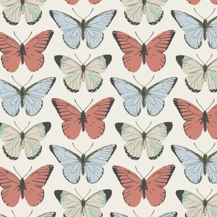 PREORDER long sleeve pj set | butterflies | modal