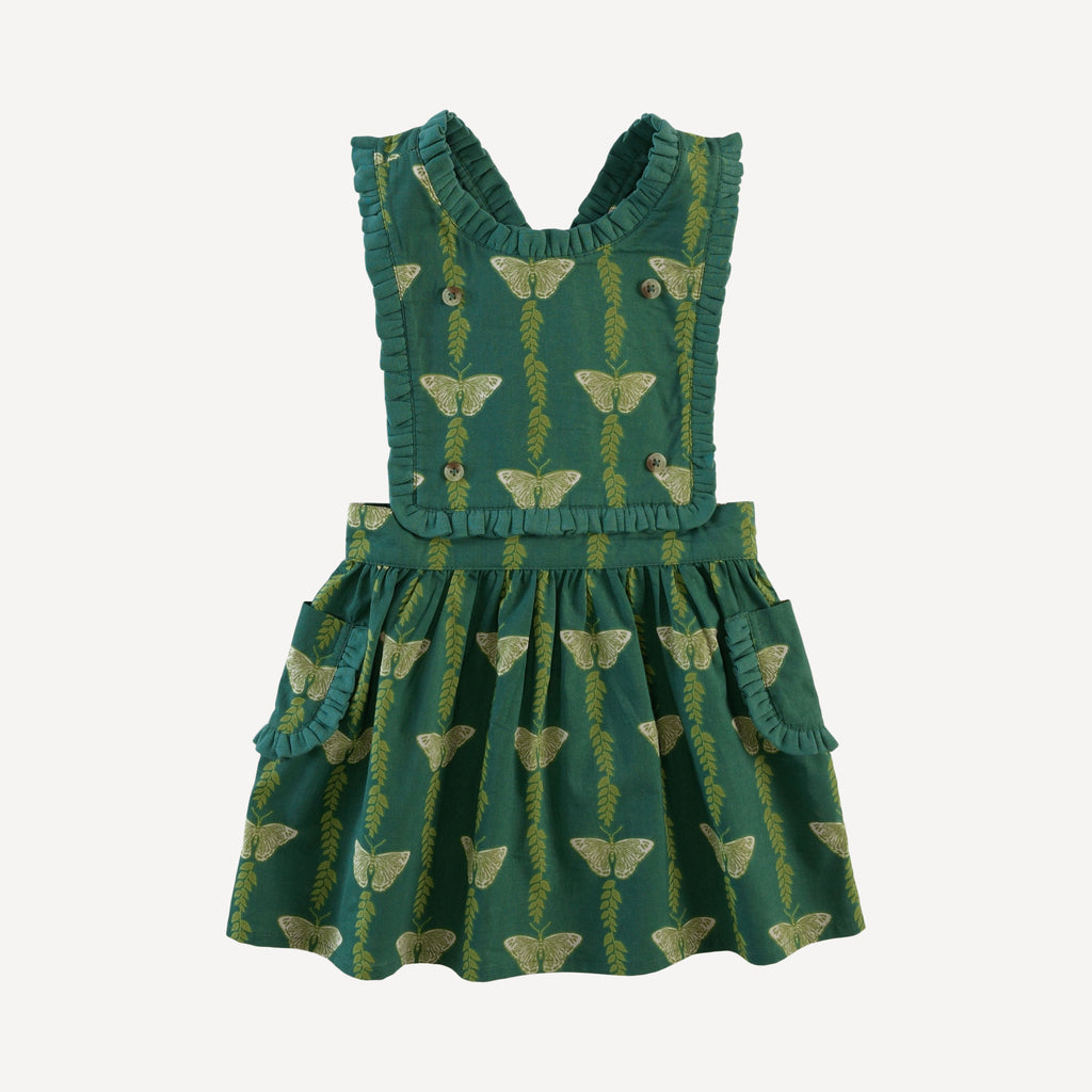 Kate Quinn ruffle strap Pom Pom dress green veggies deals 2T