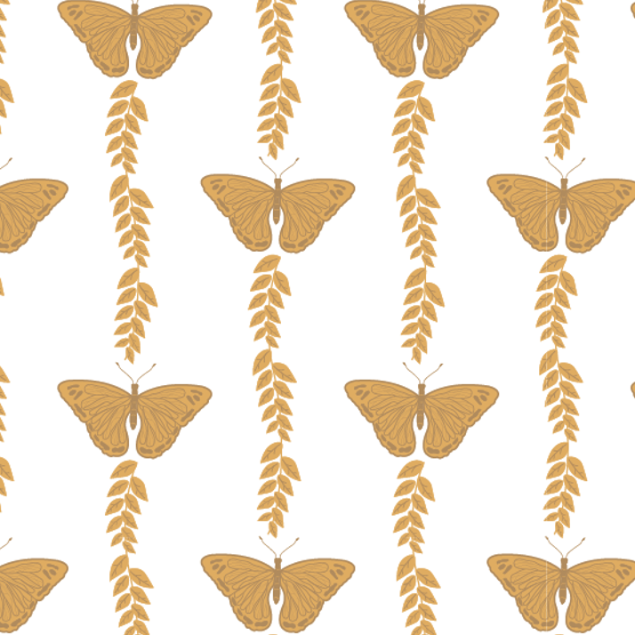 PREORDER jade short set | butterfly vine | bamboo