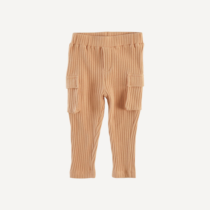 skinny cargo pant | butterum | organic cotton wide rib