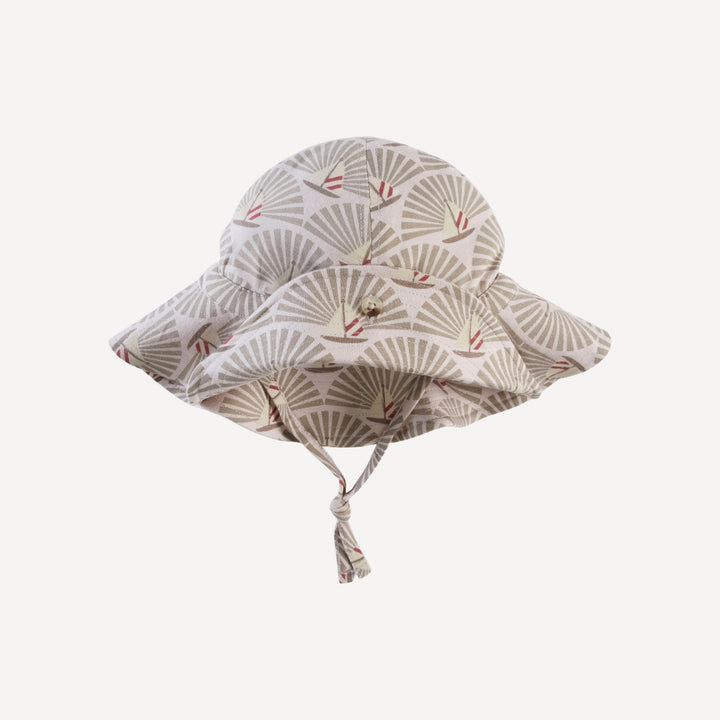 button sun hat | horizon sailing | bamboo