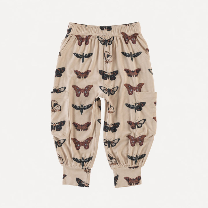PREORDER cargo bubble pant | moths | bamboo