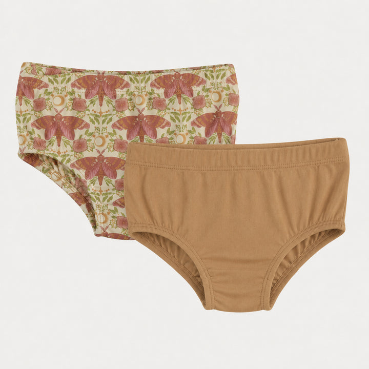 PREORDER underwear set of 2 | butterfly night | organic cotton interlock