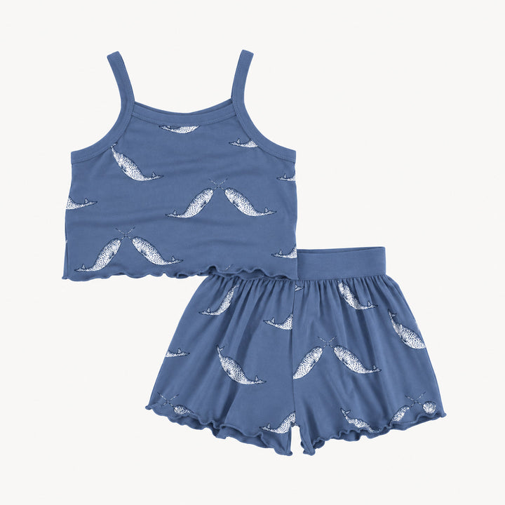 PREORDER jade short set | narwhal | modal