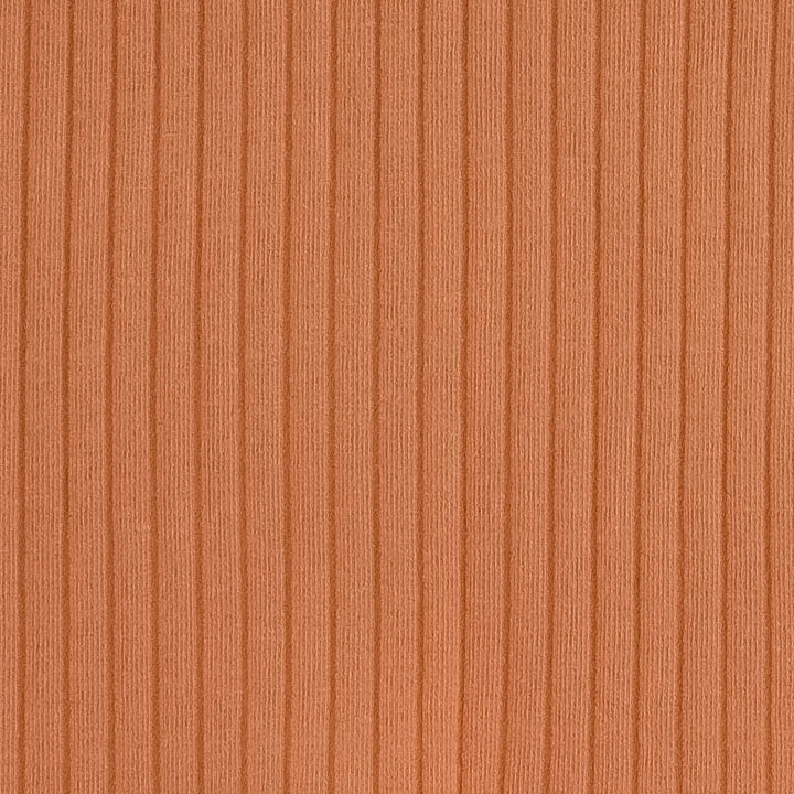 retro stripe track set | caramel | organic cotton wide rib