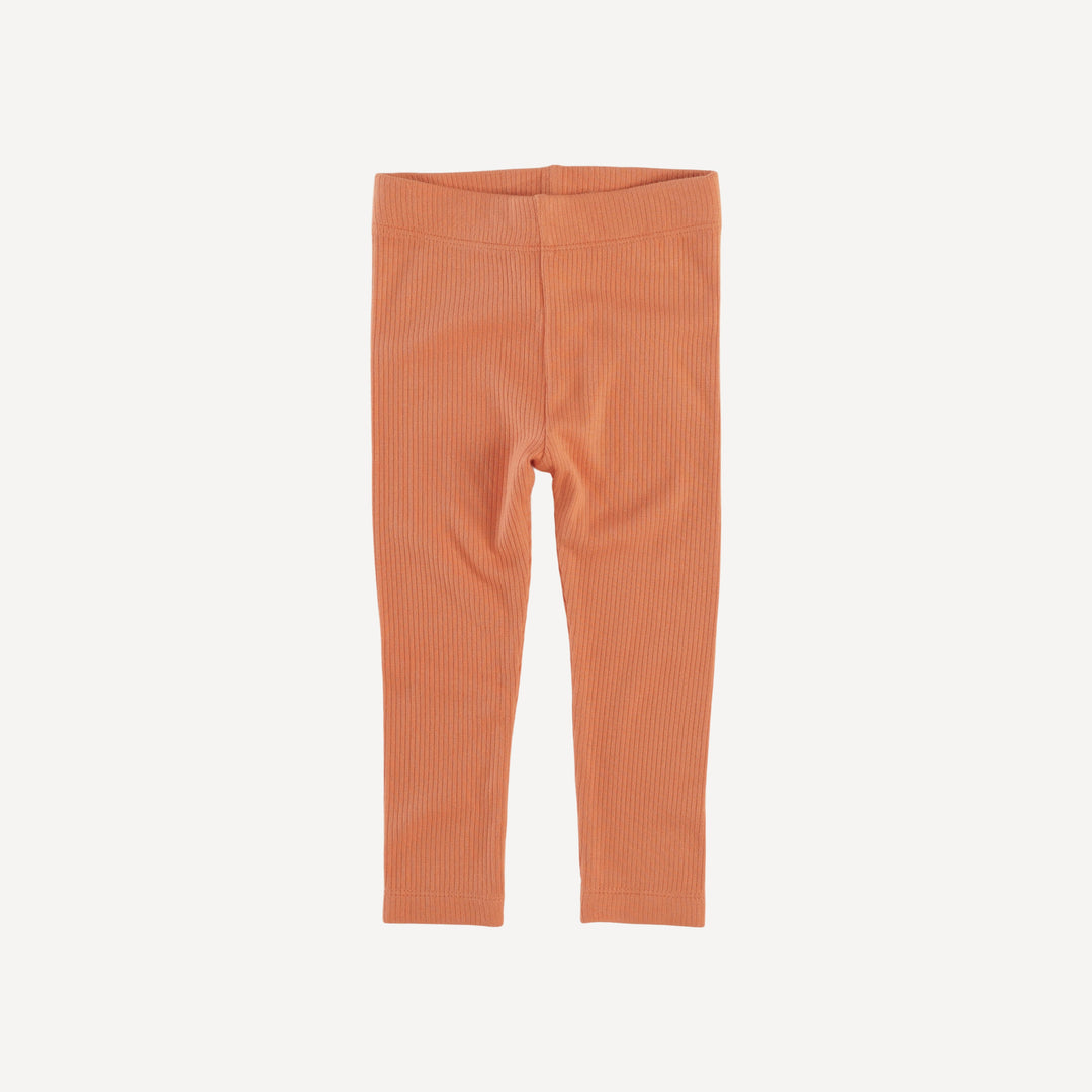 classic skinny legging | carnelian | modal skinny rib